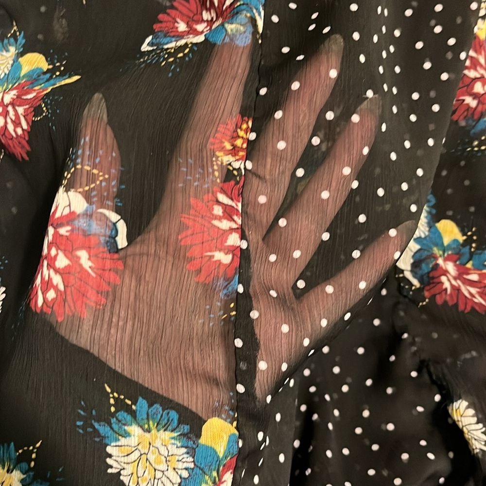 Torrid Sheer Tank Top with Adjustable Straps - Picture 3 of 4